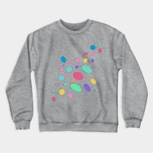 ABSTRACT COLOURS TOP LEFT TO BOTTOM RIGHT Crewneck Sweatshirt